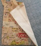 Tote bag "London"; fully lined with inside pocket  - Image 3