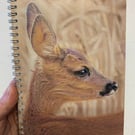 'Golden Fawn' Deer Notepad, Sketchbook