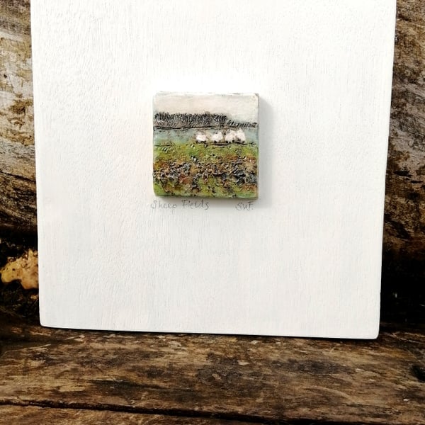 Sheep Fields Wall Art  3 of 3