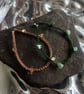 copper wire chain bracelet natural gemstones pearls - Image 10