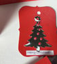 Christmas. 4 Gift tags. Gift wrap. Christmas tree gift tag. CC593.  - Image 7