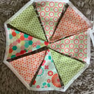 Retro style bunting