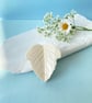 Ivy Leaf Shaped Resin Brooch
