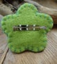 Flower Brooch, Lime Green - Image 2