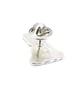 Badger Tie Pin, Badge, Lapel Pin (Large), Silver Wildlife Jewellery Gift for Men - Image 4
