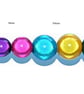 4-12 mm Single Colours Miracle Acrylic beads  DIY Handcraft or Jewellery Making - Image 3