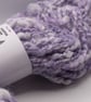 Shimmering Purple Handspun Art Yarn