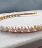 Real Pearl Headband Alice Band - Image 8