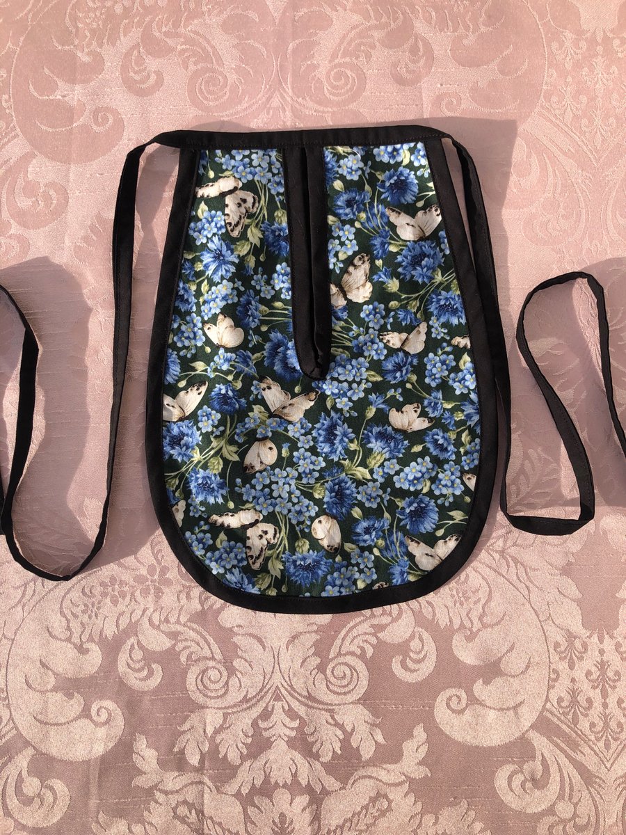 Forget Me Not Butterfly Tie on Pocket