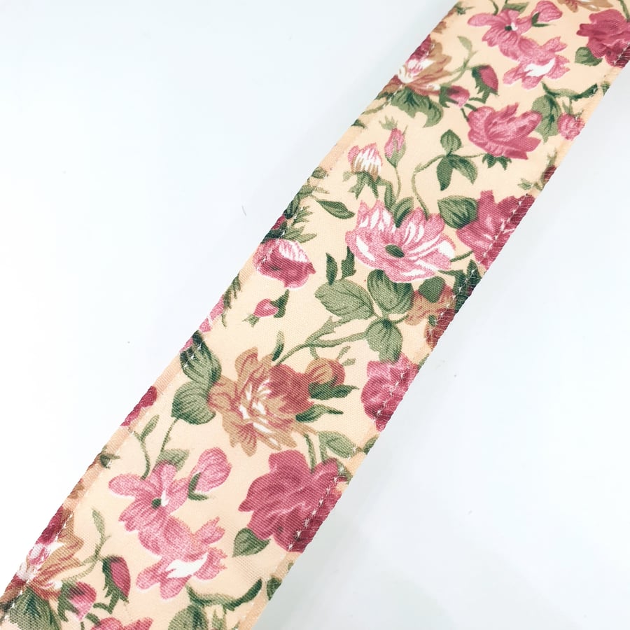 1 Yard 38mm Rose Shabbychic Wired Line Edge Ribbon for Bow Hair Accessories