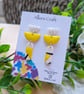 Yellow Pop Tier Earrings - Image 8