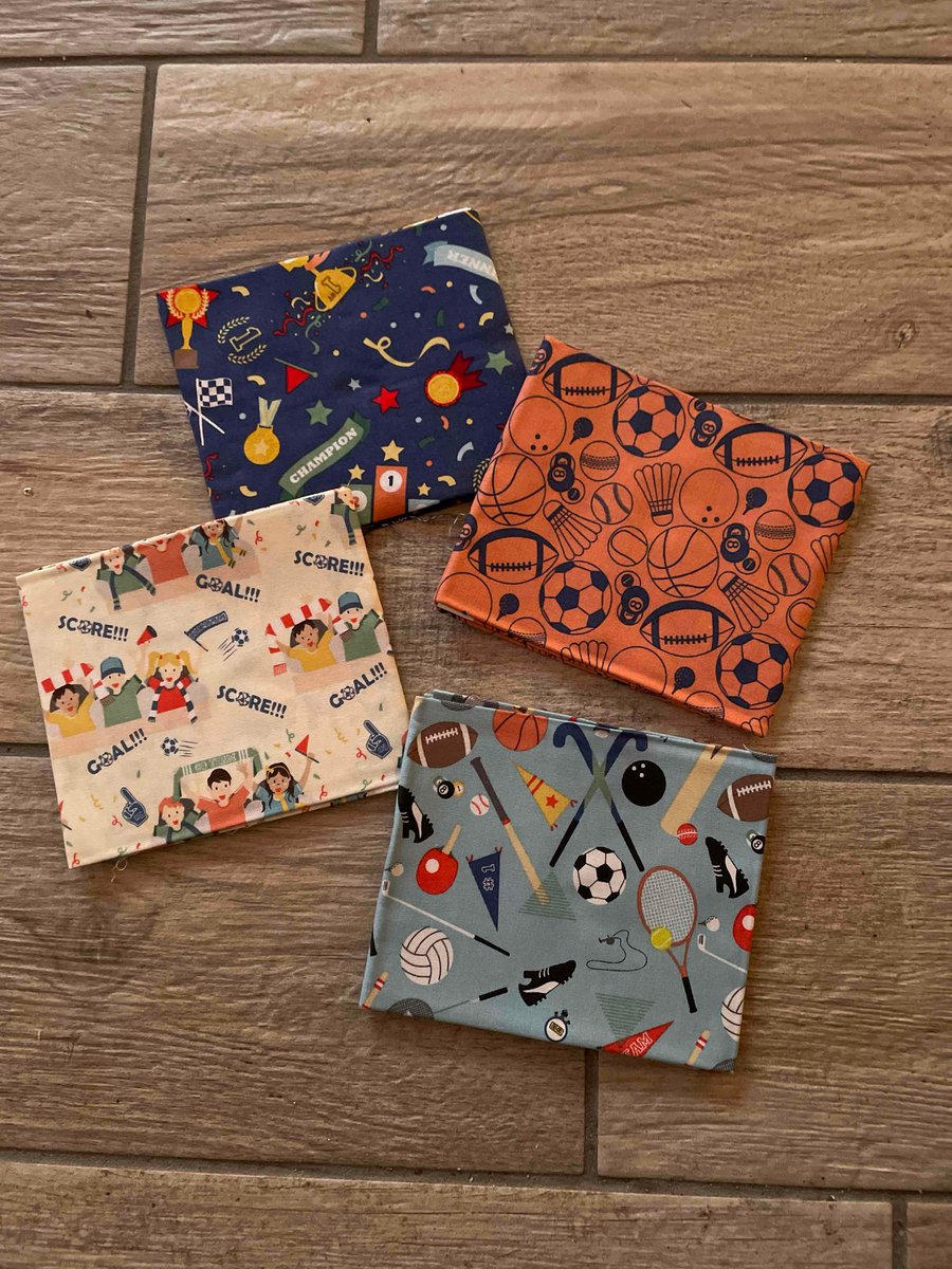 Sports Fat Quarter Bundle Sale