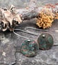  Larger Verdigris Dangle Earrings