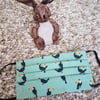 Adult face covering – Toucan print material