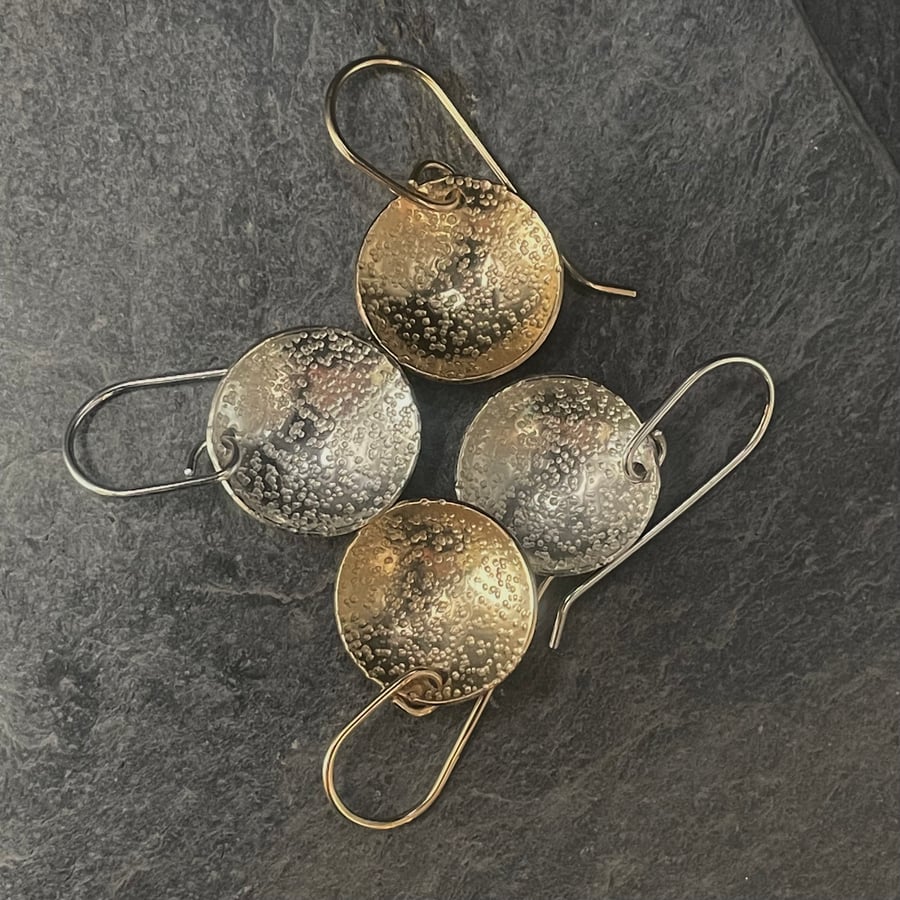 Simple Silver or 14k filled gold dangly Earrings