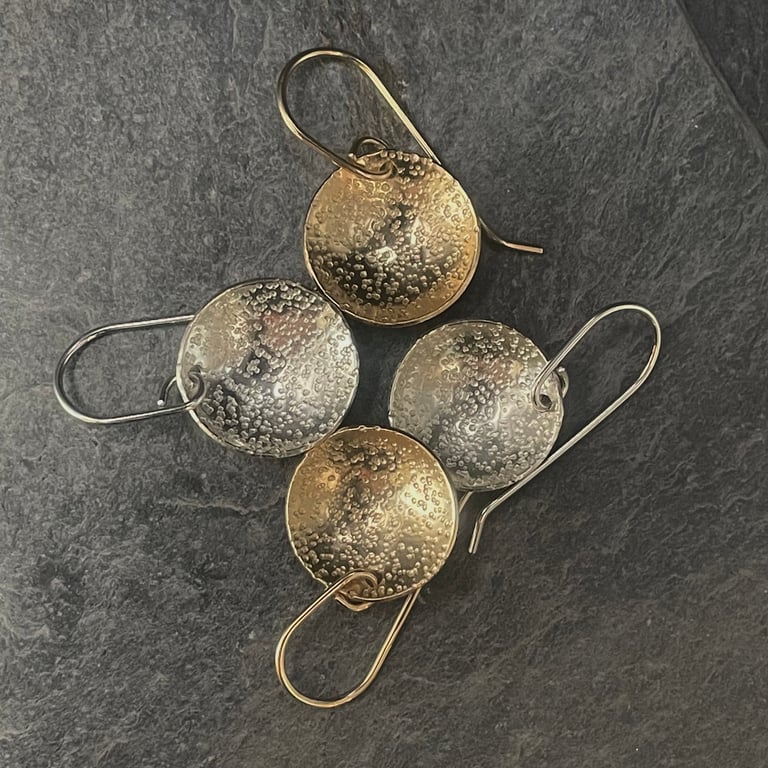 Simple Silver or 14k filled gold dangly Earrings