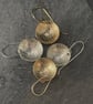 Simple Silver or 14k filled gold dangly Earrings - Image 1