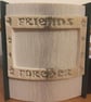 Friends Forever Photo Frame CUT & FOLD Book Folding Pattern -EMAILED PDF PATTERN - Image 3