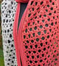 Handmade Crocheted Scarf, Ombre yarn - Image 5