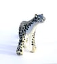 Paper Snow Leopard - Made To Order - joy gifts for adults nature inspired home