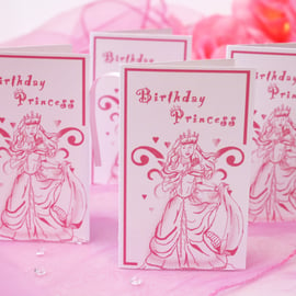 Princess Birthday Gift Tags