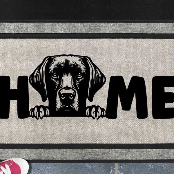 Plott Hound Home Door Mat - All Weather Doormat - 45x70cm 