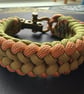 Adjustable paracord 550 survival bracelet to suit wrsit size 20cm to 21cm