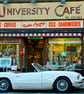 Classic Triumph Spitfire, Glasgow Signed Mounted Print FREE DELIVERY - Image 6
