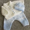 14" Baby Boys Jacket Trousers and Hat