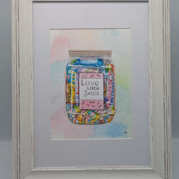 Sweet Nostalgia: A Watercolor Tribute to Classic Treats