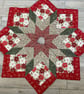 Patchwork Star Design Christmas Tree Skirt  - Image 1