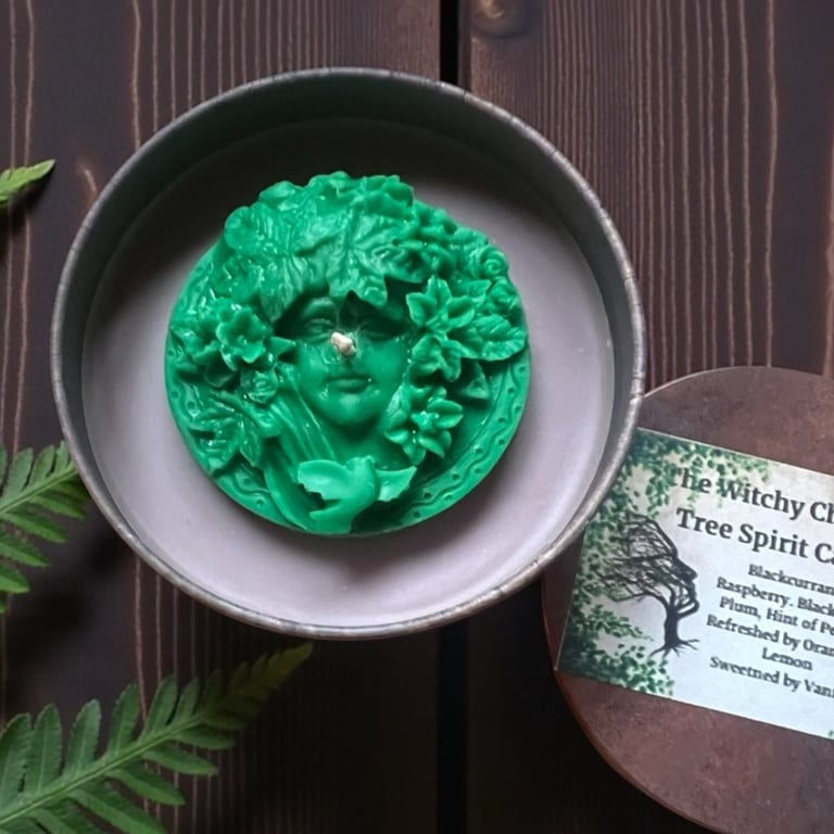 Tree Goddess Candle – Hand-Poured Forest Spirit Candle