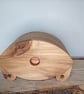 Bespoke hand made black caps curved box - Image 5