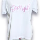 Womens T-Shirt. Sexy Girl. T- Shirts for girls for Birthdays, Christmas gifts