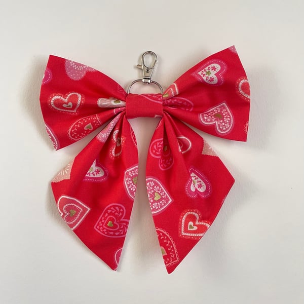 Cute Hearts Accessory Bow 
