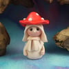 Summer Special Tiny Toadstool Gnome 'Flair' undercover OOAK Sculpt