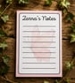 Personalised Butterfly A6 notepad - Image 1
