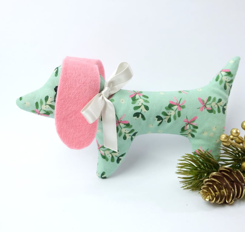 Mint Mistletoe Lavender Dog Sachet