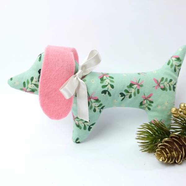 Mint Mistletoe Lavender Dog Sachet