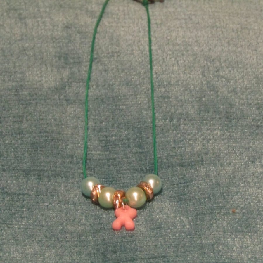 Children's 'X' Initial Necklace