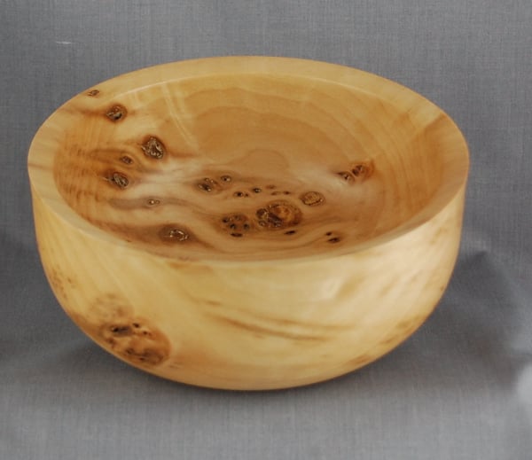 Burr Poplar Bowl