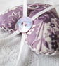 SET OF 3 LAVENDER BAGS - HEART SHAPED - Image 4