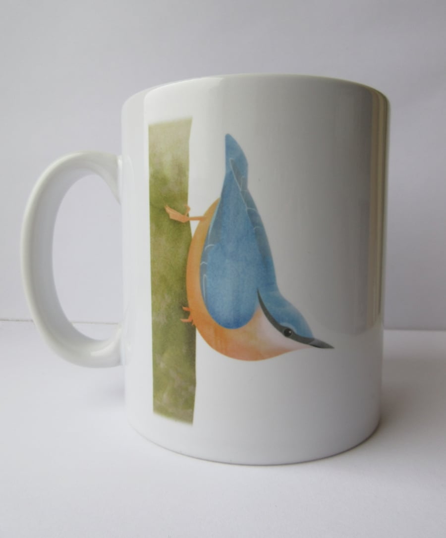 'Nuthatch' mug