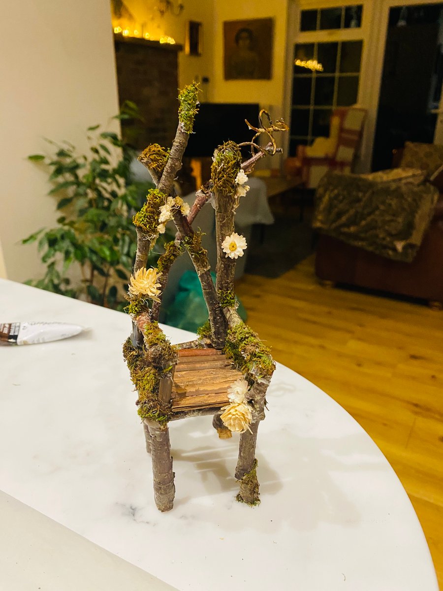 Hand Made Enchanting Fairy Chair 