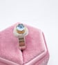 Topaz Silver and Gold Ring - Image 1