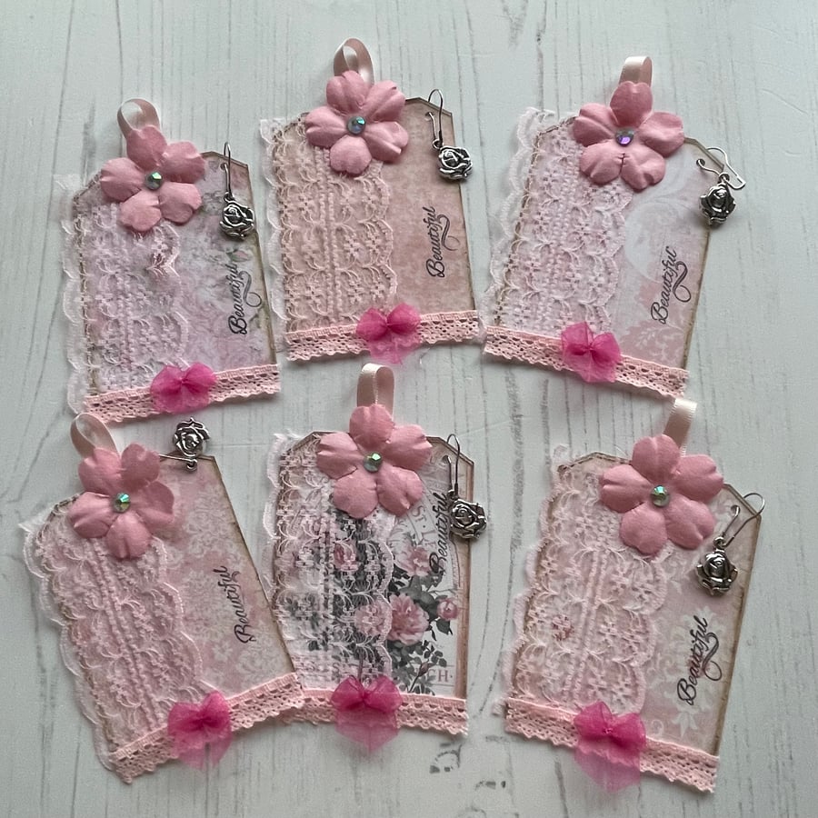 Tag Set of 6 by Carolee Crafts PB4 - 0004