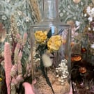 Luna - Dried Flower Keepsake Bottle - 19cm