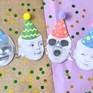 Photo Face Party Birthday Bunting
