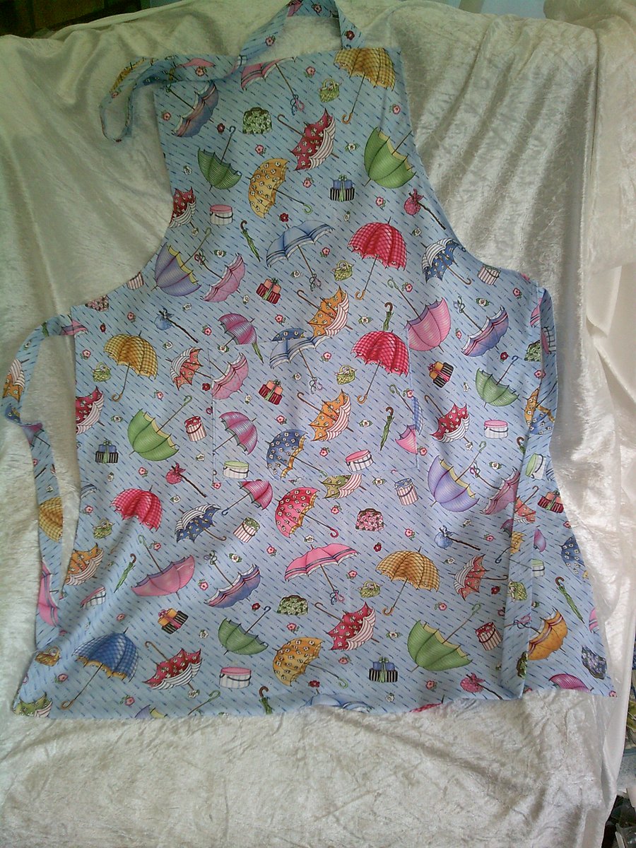 Umbrellas and Hat boxes Adult Apron