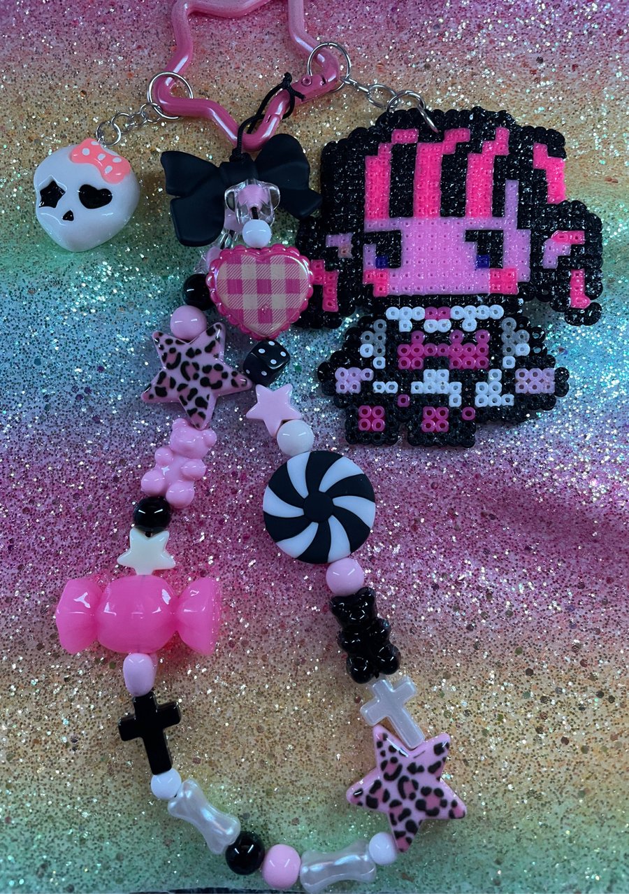 Draculaura bag charm 